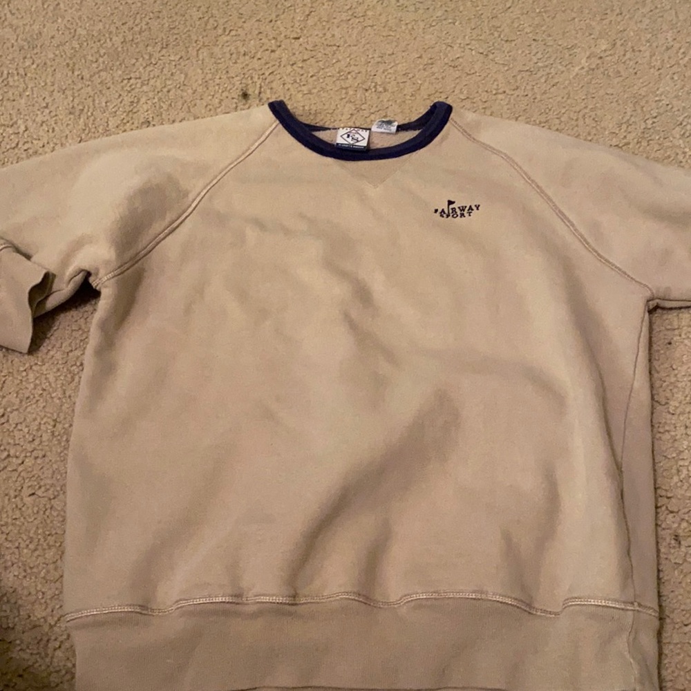 Vintage fairway sports crewneck